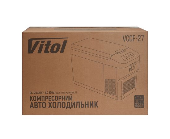 Автохолодильник VITOL 27 л. (VCCF-27), изображение 11