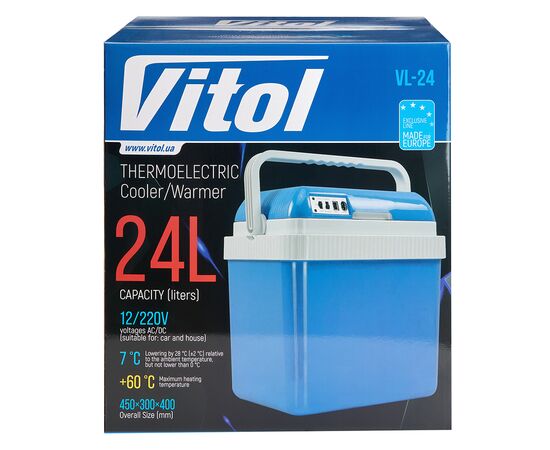 Автохолодильник VITOL 24 л. (VL-24), зображення 10