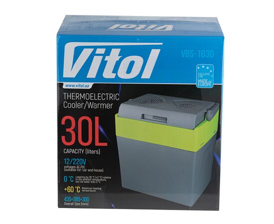 Автохолодильник VITOL 30 л (VBS-1030), изображение 11