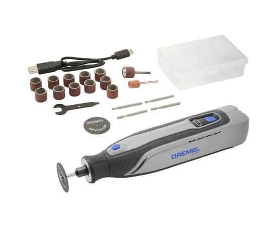 Гравер Dremel 8150-20 7.2В 1х2Ah, 5000-30000об/мин, LED-свет ЗУ, 0.43кг (F.013.815.0JA)