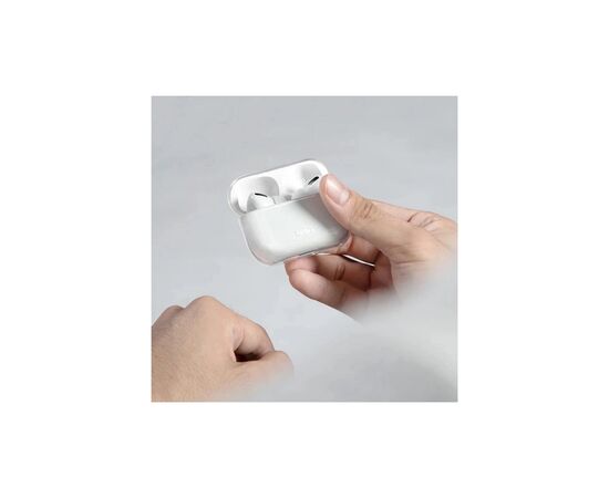 Чохол для навушників Uniq Glase AirPods Pro 2 gen Glossy Clear (8886463683583), зображення 7