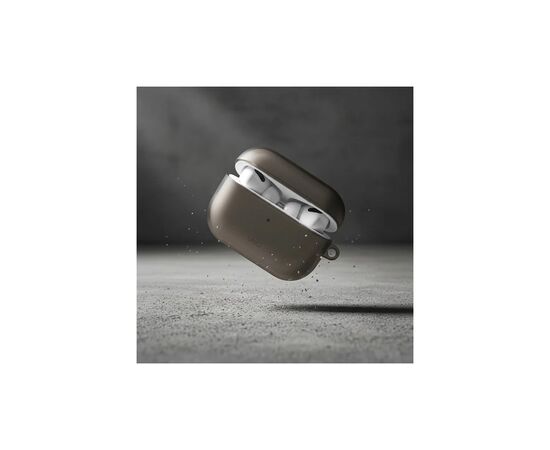 Чехол для наушников Uniq Glase AirPods Pro 2 gen Glossy Smoke (8886463683590), изображение 5