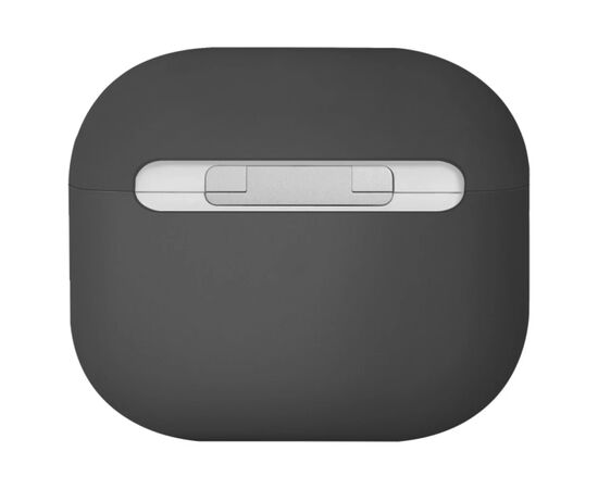 Чехол для наушников Uniq Lino AirPods 4 Silicone Ash Grey (8886463691373), изображение 2