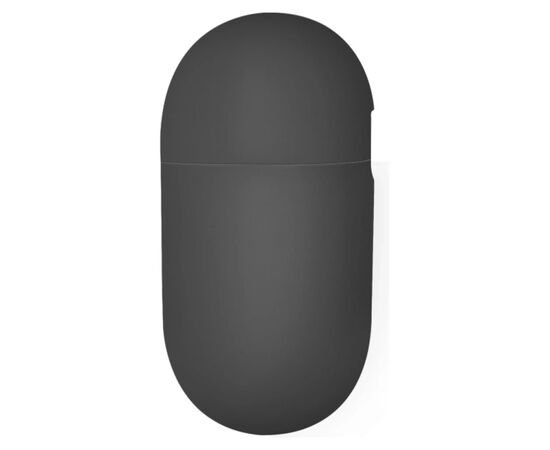 Чехол для наушников Uniq Lino AirPods 4 Silicone Ash Grey (8886463691373), изображение 3