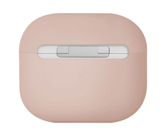 Чехол для наушников Uniq Lino AirPods 4 Silicone Pink Blush (8886463691380), изображение 2