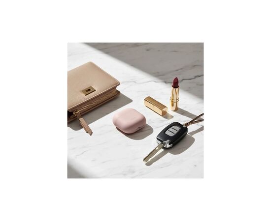 Чехол для наушников Uniq Lino AirPods 4 Silicone Pink Blush (8886463691380), изображение 8