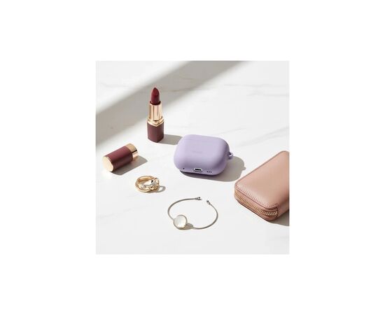 Чехол для наушников Uniq Lino AirPods Pro 2 gen Silicone Lilac lavender (8886463683569), изображение 10