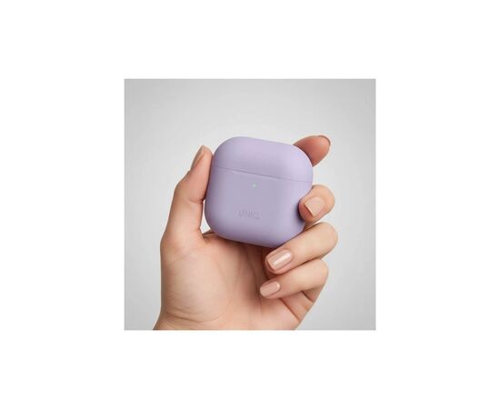 Чехол для наушников Uniq Lino AirPods Pro 2 gen Silicone Lilac lavender (8886463683569), изображение 11
