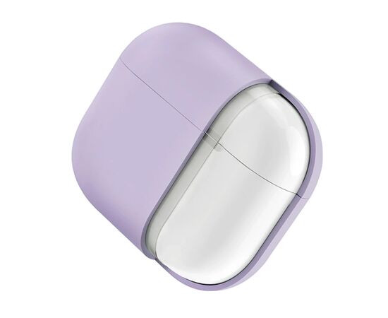 Чехол для наушников Uniq Lino AirPods Pro 2 gen Silicone Lilac lavender (8886463683569), изображение 4