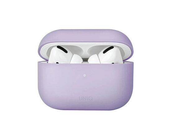 Чехол для наушников Uniq Lino AirPods Pro 2 gen Silicone Lilac lavender (8886463683569)