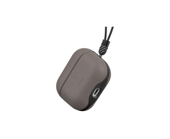 Чохол для навушників Uniq Lyden DS AirPods 4 Flint Grey (8886463691335), зображення 2