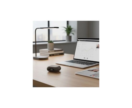 Чохол для навушників Uniq Lyden DS AirPods 4 Flint Grey (8886463691335), зображення 5