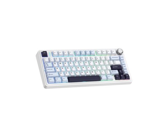 Клавиатура Aula F75 Pink Switch USB UA White (6978080504883), изображение 2