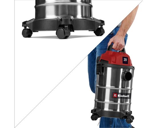Пилосос будівельний Einhell TC-VC 2045 S (2347410), зображення 8