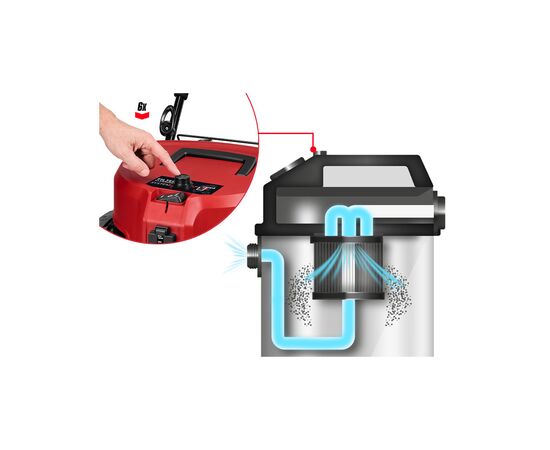 Пилосос будівельний Einhell TE-VC 5090 SACL (2347450), зображення 11