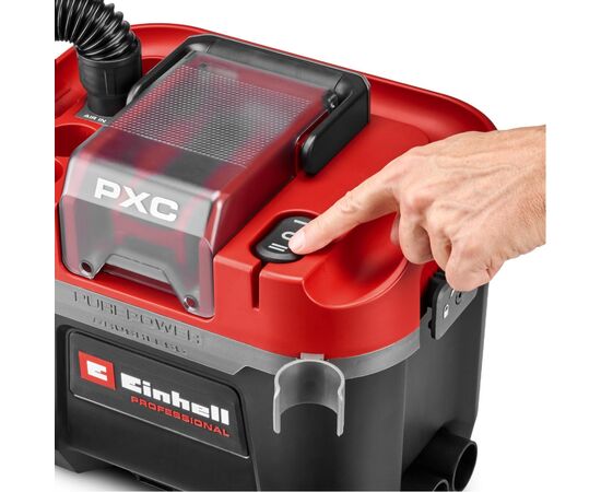 Пилосос будівельний Einhell TP-VC 18/10 Li BL (2347155), зображення 8