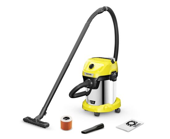 Пилосос будівельний Karcher WD 3-18 S V-17/20 (1.628-575.0), зображення 2