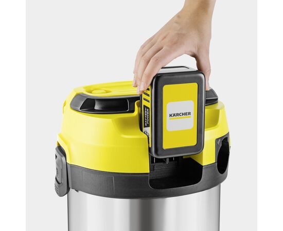 Пилосос будівельний Karcher WD 3-18 S V-17/20 (1.628-575.0), зображення 6