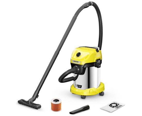 Пилосос будівельний Karcher WD 3-18 S V-17/20 (1.628-575.0)