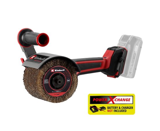 Шлифовальная машина Einhell Professional TP-BR 18/32 Li BL - Solo 100мм, 18V, 900-3200об/мин, D120мм (без АКБ и ЗУ) (4468000), изображение 2