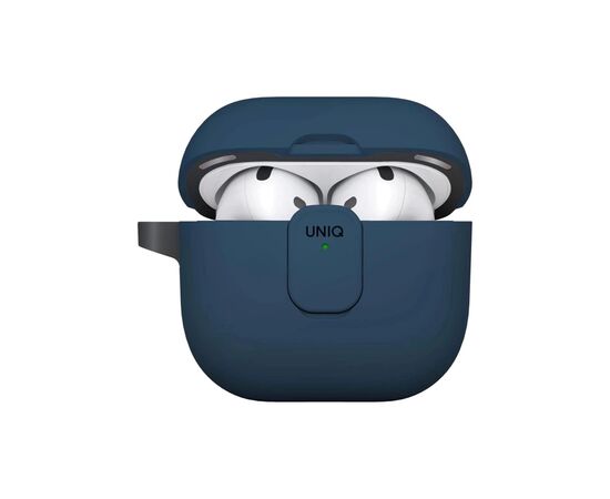 Чехол для наушников Uniq Clyde для AirPods 4 Lock Case Blue (8886463693209), изображение 3