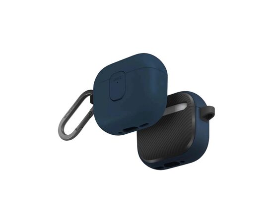 Чехол для наушников Uniq Clyde для AirPods 4 Lock Case Blue (8886463693209)