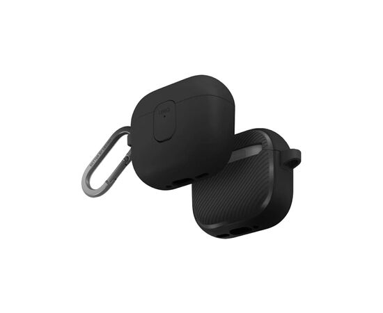 Чохол для навушників Uniq Clyde для AirPods 4 Lock Case Black (8886463693193)