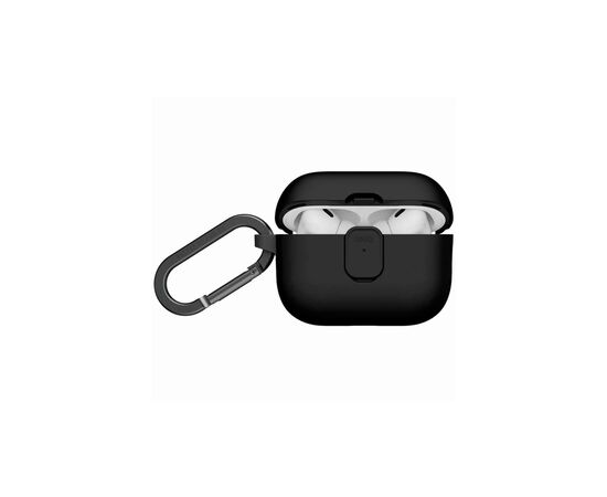 Чехол для наушников Uniq Clyde для AirPods Pro 3 gen Black/Grey (8886463696965), изображение 5