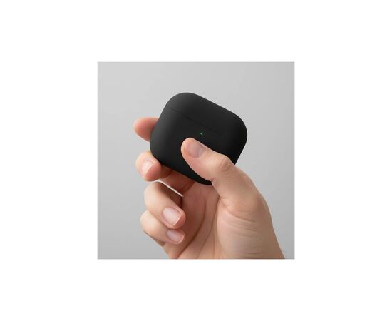 Чехол для наушников Uniq Lino AirPods Pro 2 gen Silicone Ash Grey (8886463683521), изображение 12