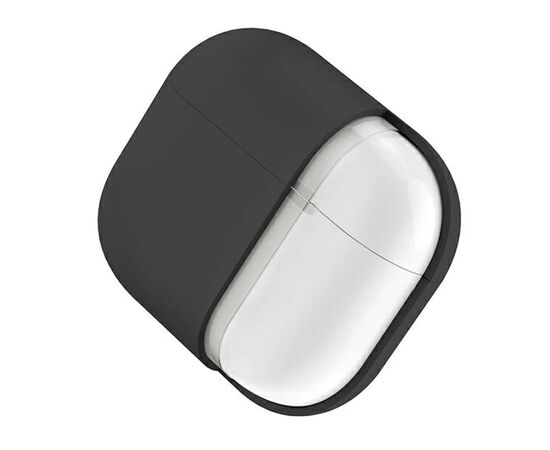 Чехол для наушников Uniq Lino AirPods Pro 2 gen Silicone Ash Grey (8886463683521), изображение 4
