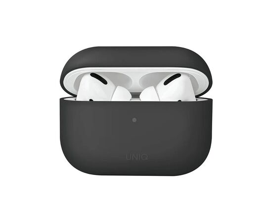 Чехол для наушников Uniq Lino AirPods Pro 2 gen Silicone Ash Grey (8886463683521)