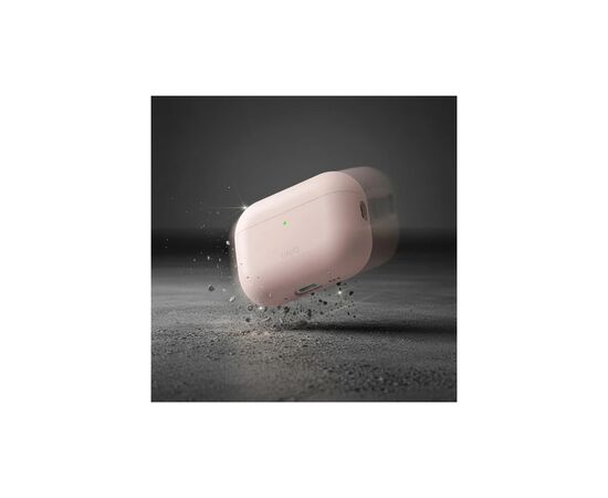 Чехол для наушников Uniq Lino для AirPods Pro 3 gen Silicone Pink (8886463696873), изображение 10