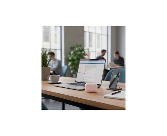 Чехол для наушников Uniq Lino для AirPods Pro 3 gen Silicone Pink (8886463696873), изображение 6