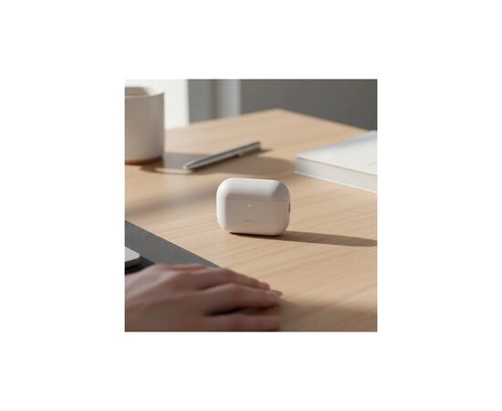 Чехол для наушников Uniq Lino для AirPods Pro 3 gen Silicone Grey (8886463696866), изображение 4