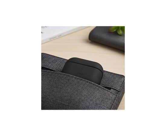 Чохол для навушників Uniq Lyden DS AirPods 4 Dallas Black (8886463691328), зображення 6