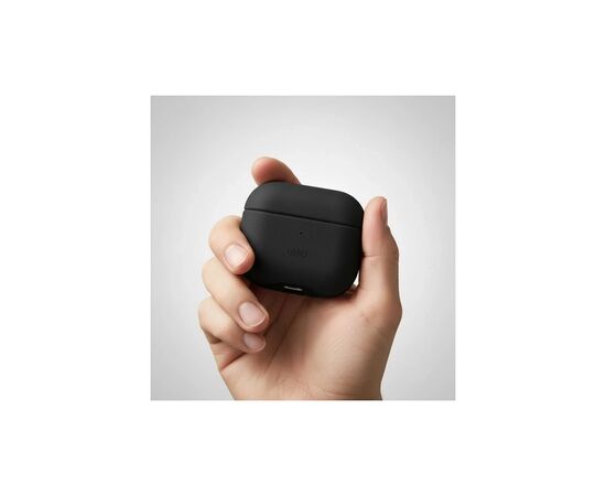Чохол для навушників Uniq Lyden DS AirPods 4 Dallas Black (8886463691328), зображення 8