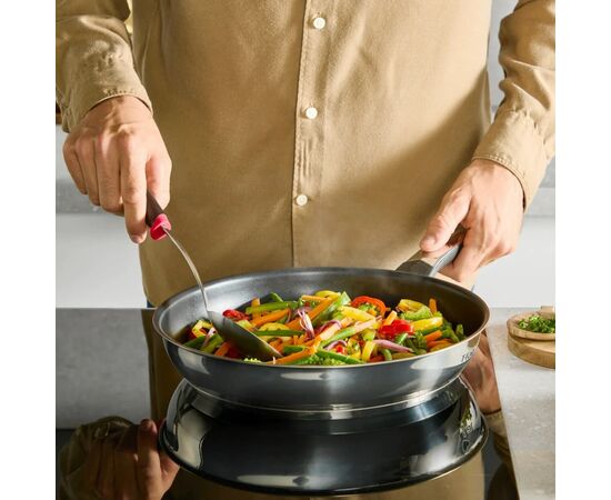 Сковорода Tefal Emotion+ 24см, чорний (E3270444), зображення 3