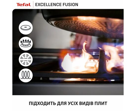 Сковорода Tefal Excellence Fusion, 20см, чорний (G3380202), изображение 8