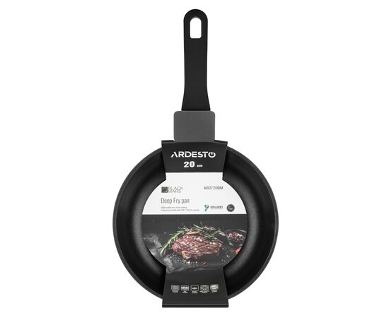 Сковорода Ardesto Black Mars Mira, 20см, алюміній, чорний (AR0720BM), изображение 6