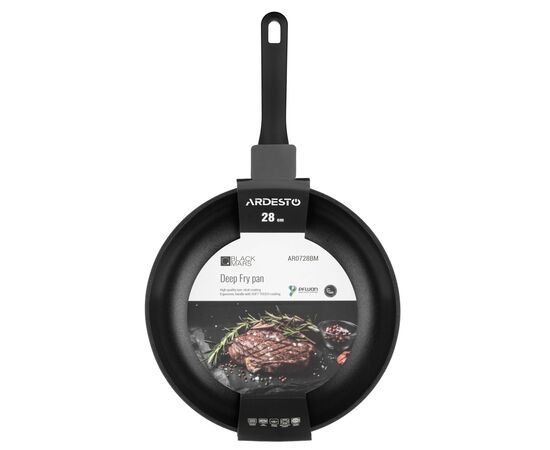 Сковорода Ardesto Black Mars Mira, 28см, алюміній, чорний (AR0728BM), изображение 6