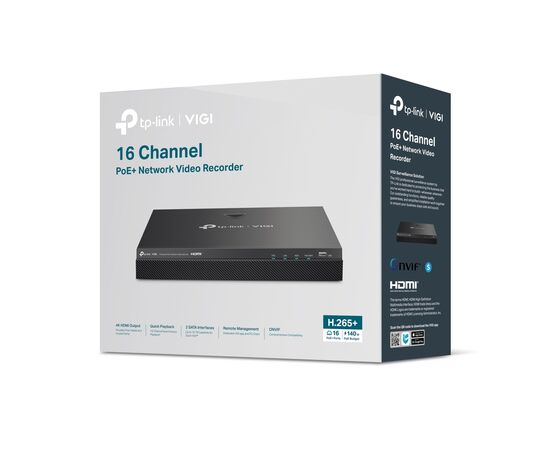 Регистратор для видеонаблюдения TP-Link VIGI-NVR2016H-16MP, изображение 4
