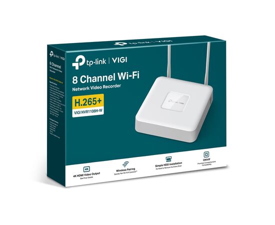 Регистратор для видеонаблюдения TP-Link VIGI-NVR1108H-W, изображение 4