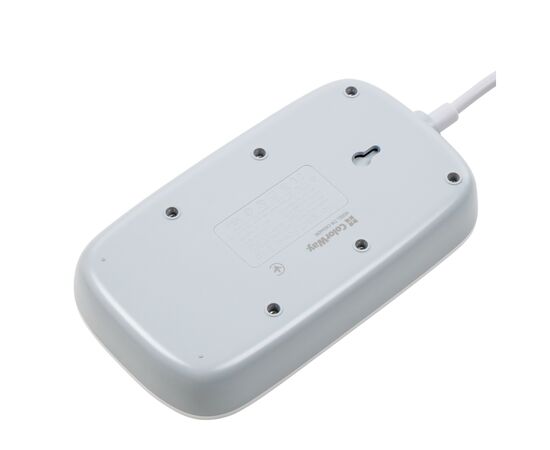 Мережевий фільтр живлення ColorWay 4 розетки/4USB White 1.8м (1QC3.0 + 3 AUTO ID) (CW-CHU44QW), зображення 5