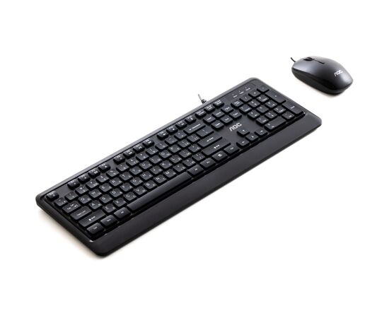 Комплект AOC KM220B USB UA Black (KM220B/97), зображення 2