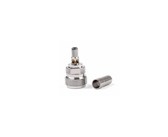 Конектор N Type Female обжим RG58/RG142/RG223/LMR-195/3D-FB/SYV50-3 Voltronic (YT42114)