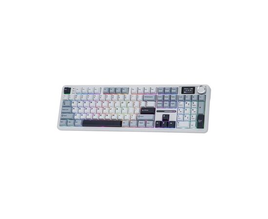 Клавиатура Aula F108 Pro Reaper Switch USB/Bluetooth/2.4G White (6978080501318), изображение 2