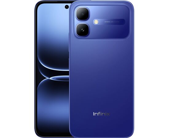 Мобільний телефон Infinix Smart 20 4/64Gb Cloudline Blue (4894947122637)
