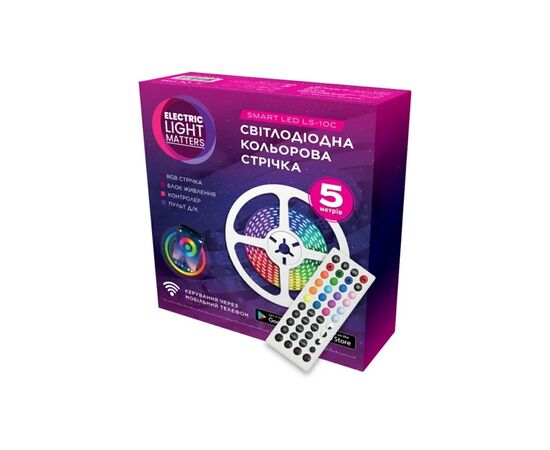 Светодиодная лента ELM LS-10C 10W/12V/30-5050/RGB 5м (19-0015)
