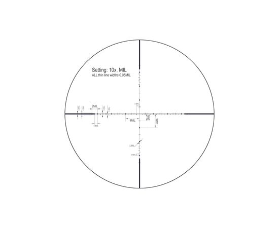 Оптичний приціл Vector Optics S4 3-12x40 (30 мм) SFP MDL (OPSL31), зображення 6