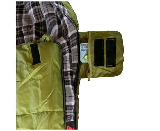 Спальний мішок Tramp Kingwood Long Olive/Grey L (UTRS-053L-L), зображення 5
